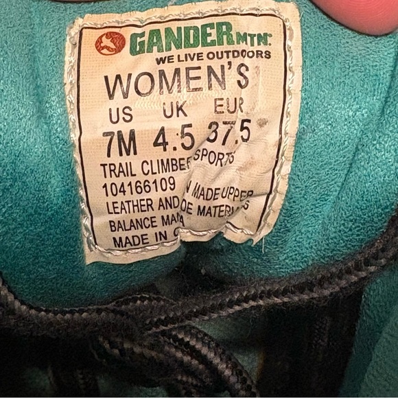 Gander Mountain Women's Outdoor Boots Size 7 - Picture 9 of 9
